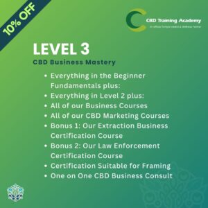 Level 3 CBD Business Mastery Courses